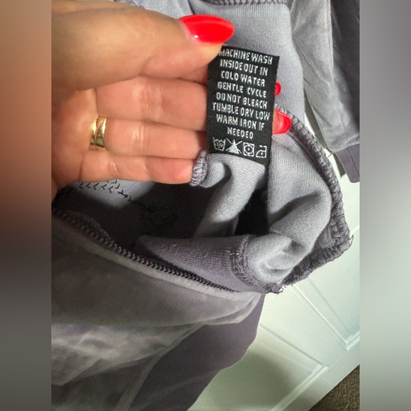 EUC Jeweled Velour Hoodie - Picture 8 of 10